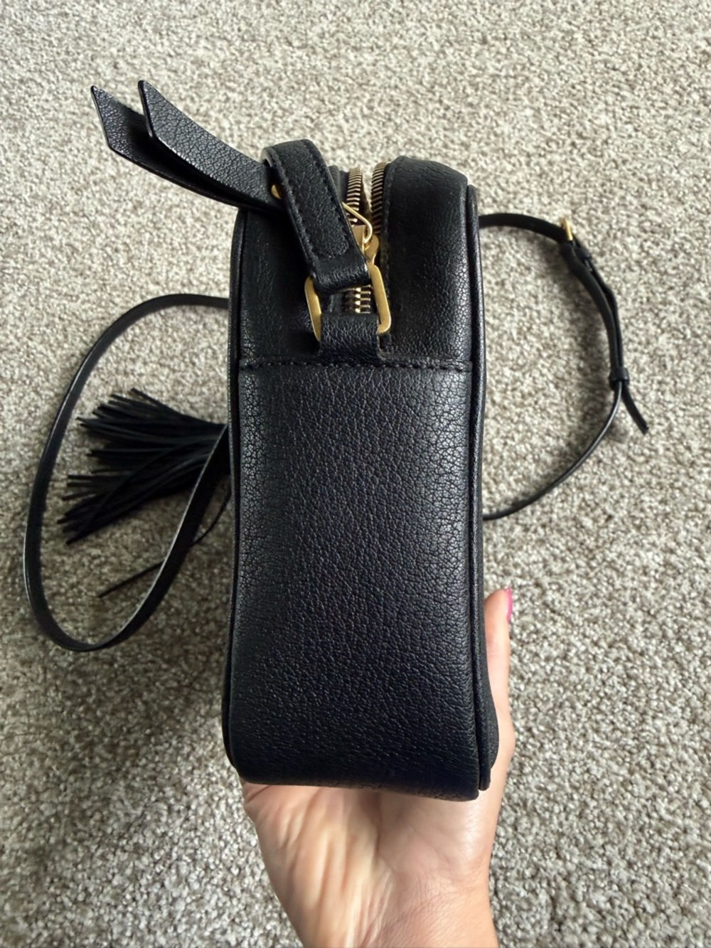 Saint Laurent Black Camera Bag - Picture 8 of 15